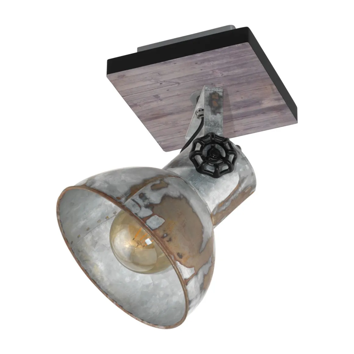 Eglo LED-Spotserie Barnstaple 1 Spot braun