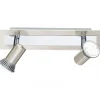 Eglo LED-Spotserie Rottelo 2 Spots silber