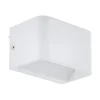Eglo LED-Wandlampe Sania 4 13 x 8 cm weiß