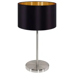 Eglo Tischleuchte Maserlo schwarz