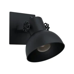 Eglo Wandleuchte Barnstaple 1 schwarz