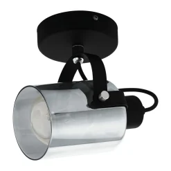 Eglo Wandleuchte Berregas schwarz