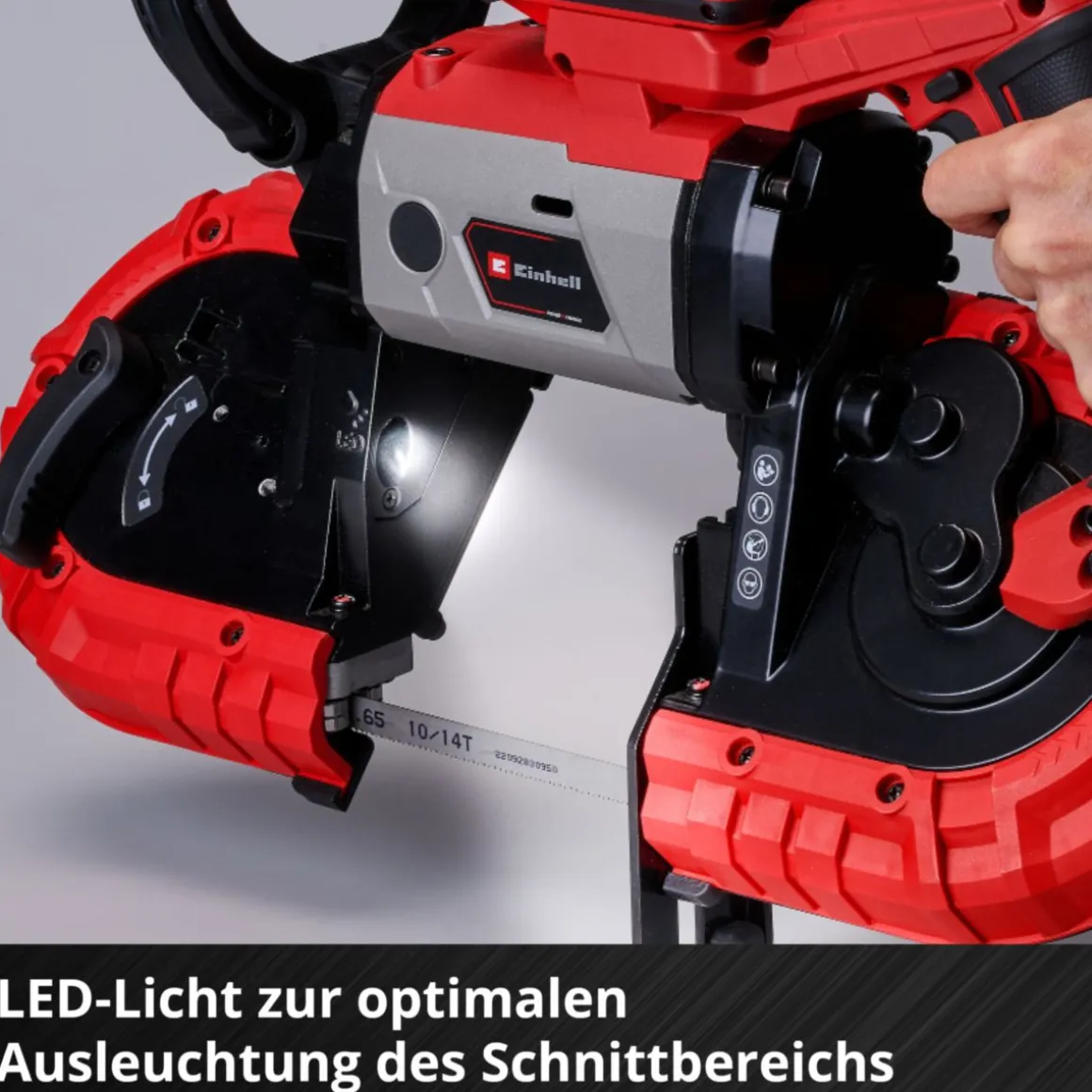 Einhell Akku-Bandsäge TE-MB 18/127 Li-Solo