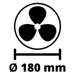 Einhell Akku-Ventilator GE-CF 18/2200 Li-Solo