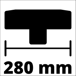 Einhell Bodendüse mit Rollen für Nass-Trockensauger