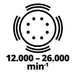 Einhell Exzenterschleifer TC-RS 425 E