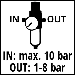 Einhell Filterdruckminderer R 1/4''