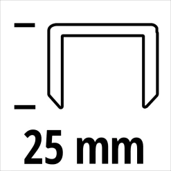 Einhell Klammern 3000 Stk 5,7 x 25 mm