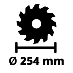 Einhell Tischkreissäge TE-TS 254 T