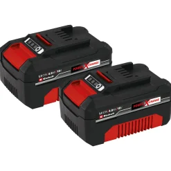 Einhell Akku Power X-Change Twinpack 4 Ah 2 Stück
