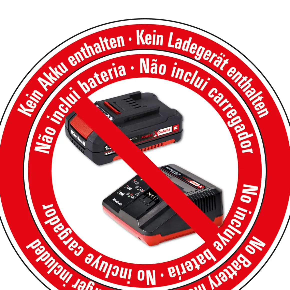 Einhell Akku-Kehrmaschine TE-SW 18/610 Li-Solo