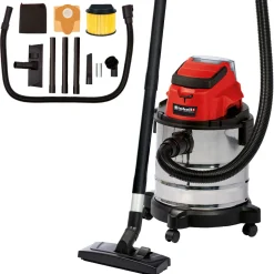 Einhell Akku-Nass-Trockensauger TC-VC 18/20 Li S-Solo