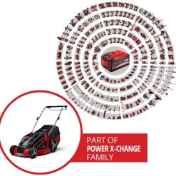 Einhell Akku-Rasenmäher-Set GE-CM 43 Li M 5-teilig