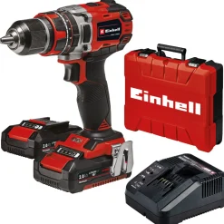 Einhell Akku-SchlagbohrschrauberTP-CD 18/50 Li-i BL 2 x 2,0 Ah 5-teilig