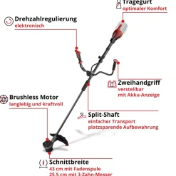 Einhell Akku-Sense GP-BC 36/430 Li BL-Solo