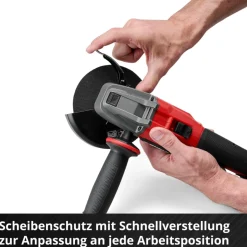 Einhell Akku-Winkelschleifer AXXIO 18/125
