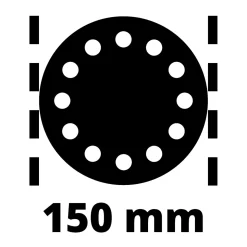 Einhell Druckluft-Exzenterschelifer TC-PE 150