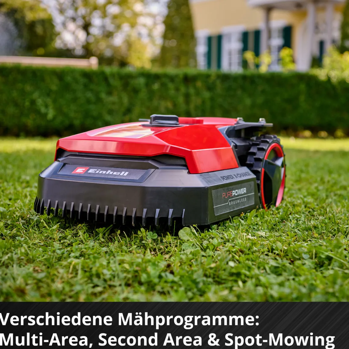 Einhell Mähroboter FREELEXO 500 inkl. Ladegerät und 2,5 Ah Plus Akku