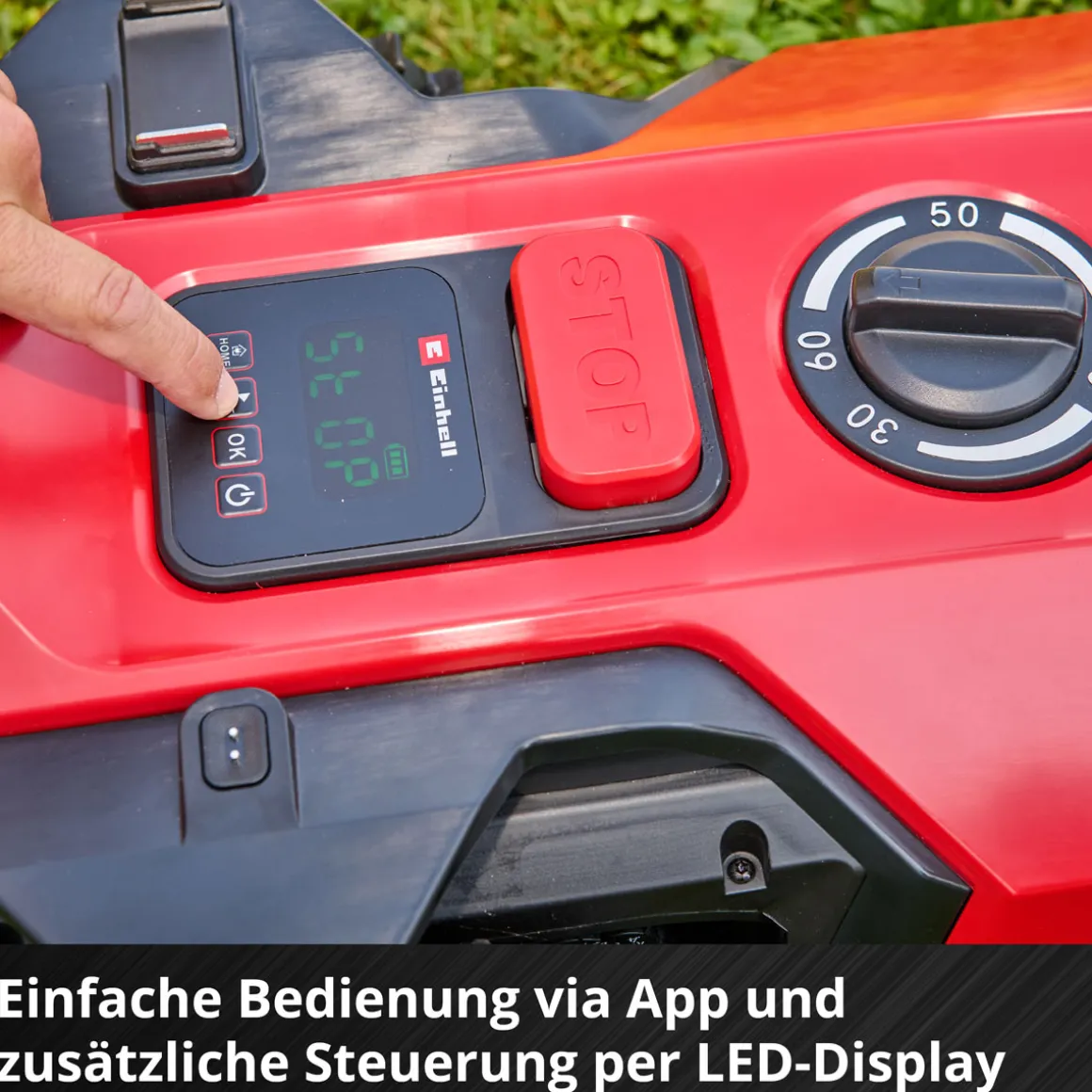 Einhell Mähroboter FREELEXO 500 inkl. Ladegerät und 2,5 Ah Plus Akku