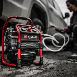 Einhell Professional Akku-Kompressor SILENZZO 18/160