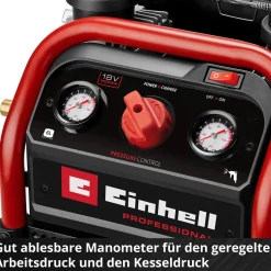 Einhell Professional Akku-Kompressor SILENZZO 18/160