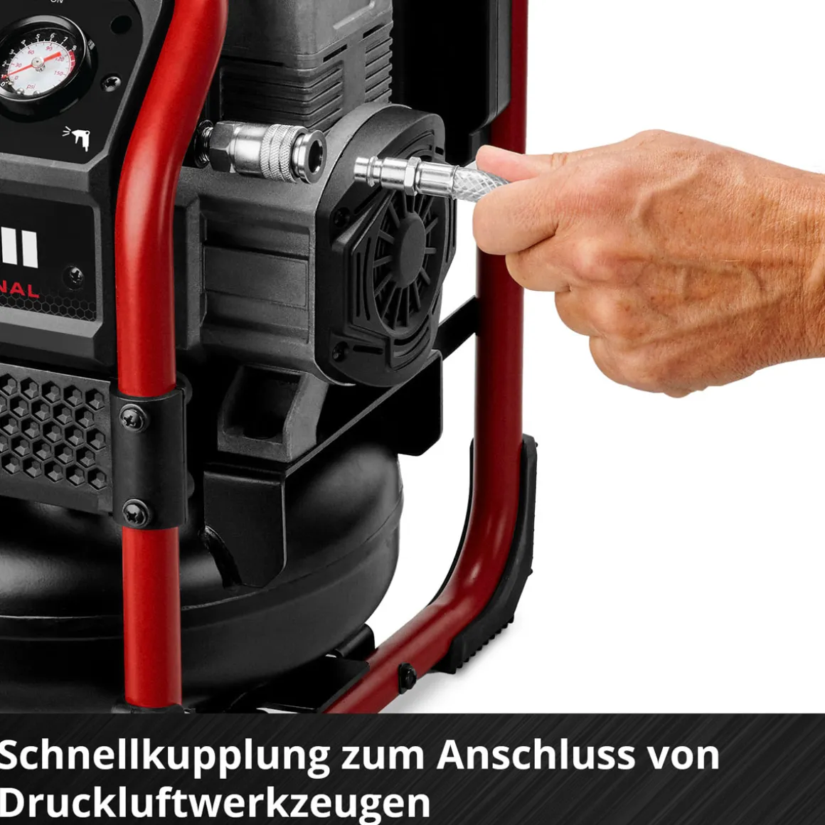Einhell Professional Akku-Kompressor SILENZZO 18/160