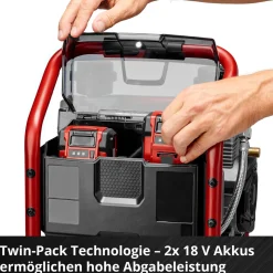 Einhell Professional Akku-Kompressor SILENZZO 36/210