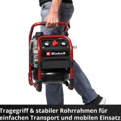 Einhell Professional Akku-Kompressor SILENZZO 36/210