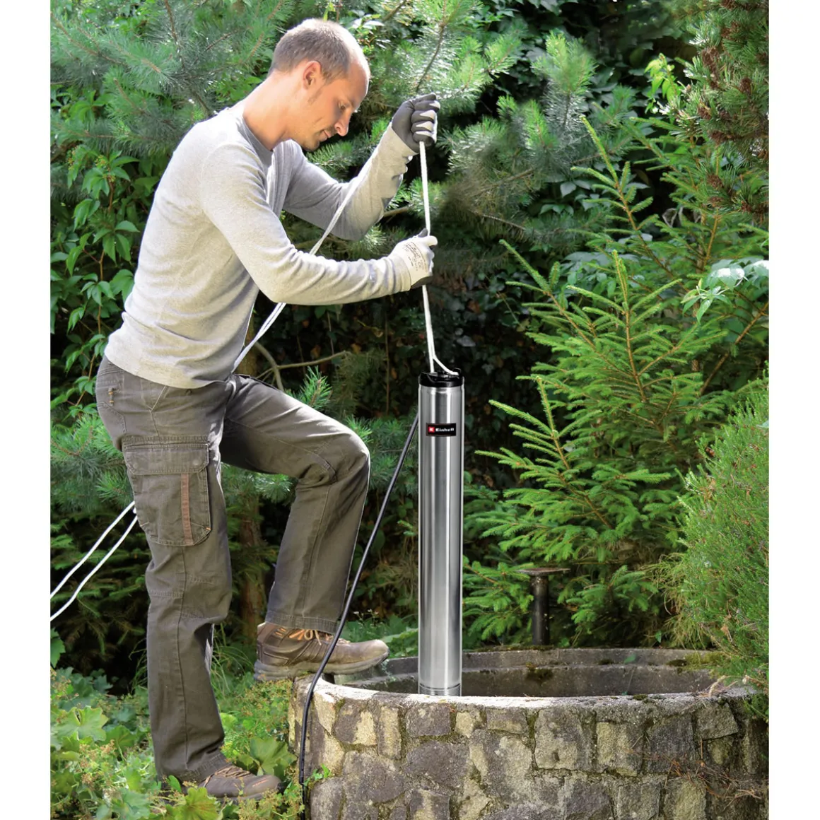 Einhell Tiefbrunnenpumpe GE-DW 1155 N-A