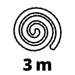 Einhell Verlängerungsschlauch Durchmesser 36 mm 3 m