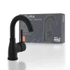 Eisl Waschtischarmatur „Futura“ schwarz mit Cold-Start-Funktion