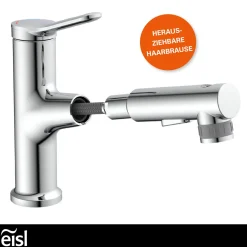 Eisl Waschtischarmatur „Variabel“ chrom