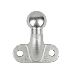 EUFAB 10639 Kupplungskugel mit Flansch abgewinkelt