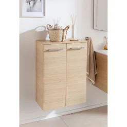 Fackelmann Doppel-Midischrank B.Style 602 x 826 x 320 mm Sandeiche