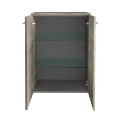 Fackelmann Doppel-Midischrank B.Style 602 x 826 x 320 mm Nature Oak