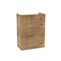 Fackelmann Gäste-WC Waschtischunterschrank rechts SBC 440 x 600 x 243 mm AstEiche