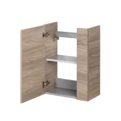 Fackelmann Gäste-WC Waschtischunterschrank links SBC 440 x 600 x 243 mm Steinesche