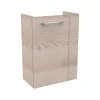 Fackelmann Gäste-WC Waschtischunterschrank links SBC 440 x 600 x 243 mm Alaska-Esche