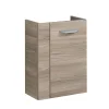 Fackelmann Gäste-WC Waschtischunterschrank rechts SBC 440 x 600 x 243 mm Steinesche