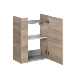 Fackelmann Gäste-WC Waschtischunterschrank rechts SBC 440 x 600 x 243 mm Steinesche