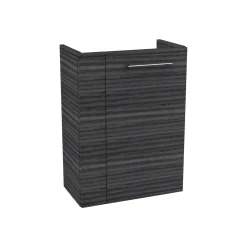 Fackelmann Gäste-WC Waschtischunterschrank rechts SBC 440 x 600 x 243 mm DarkOak