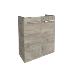 Fackelmann Gäste-WC Waschtischunterschrank SBC 520 x 600 x 243 mm NatureOak