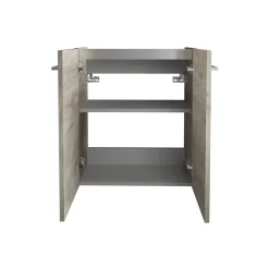 Fackelmann Gäste-WC Waschtischunterschrank SBC 520 x 600 x 243 mm NatureOak