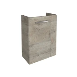 Fackelmann Gäste-WC Waschtischunterschrank links SBC 440 x 600 x 243 mm NatureOak