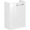Fackelmann Gäste-WC Waschtischunterschrank rechts SBC 440 x 600 x 243 mm Weiß