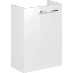 Fackelmann Gäste-WC Waschtischunterschrank rechts SBC 440 x 600 x 243 mm Weiß
