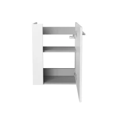 Fackelmann Gäste-WC Waschtischunterschrank rechts SBC 440 x 600 x 243 mm Weiß