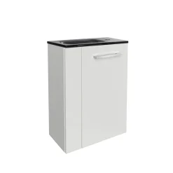 Fackelmann Gäste-WC Waschtischunterschrank rechts SBC 440 x 600 x 243 mm Weiß