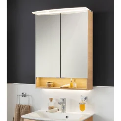 Fackelmann Spiegelschrank B.Style 600 x 812 x 153 mm Sandeiche LED