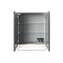 Fackelmann Spiegelschrank B.Style 600 x 812 x 153 mm Weiß LED